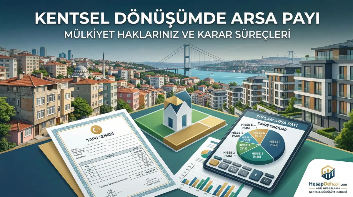 Kentsel Dönüşümde Arsa Payı Neden Önemlidir?